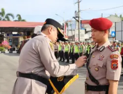 Kapolresta Deli Serdang Pimpin Sertijab Kasat Reskrim dan Dua Kapolsek, Tekankan Peningkatan Pelayanan Publik