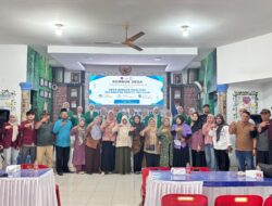 PBL Kelompok 13 FKM UINSU Gelar Rembuk Desa Bahas Prioritas Masalah Kesehatan di Bandar Khalipah