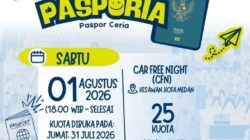 PASPORIA HADIR DI CAR FREE NIGHT KESAWAN 🎉