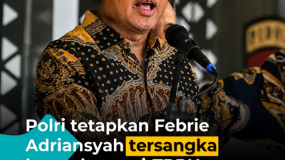 Mantan Jampidsus Febrie Adriansyah Ditetapkan Tersangka Kasus Dugaan Korupsi dan TPPU PT ASABRI