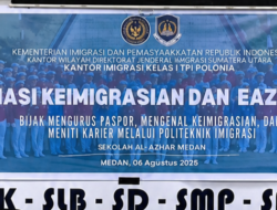Sosialisasi Keimigrasian dan Eazy Passport Digelar di Sekolah Al-Azhar Medan