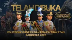 Kemenimipas Buka Seleksi 405 Calon Taruna/Taruni Poltekimipas 2026, Pendaftaran Dimulai 18 Agustus